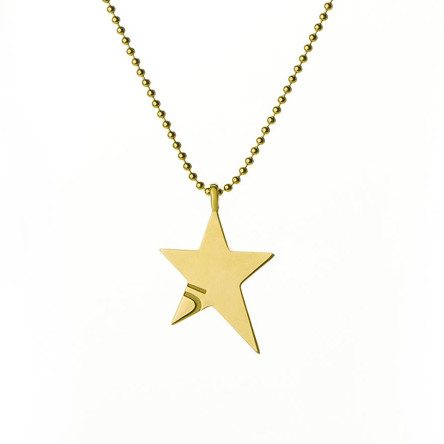 The Everlucky Lucky Stars Small 18K Gold Plated Silver 925° Necklace