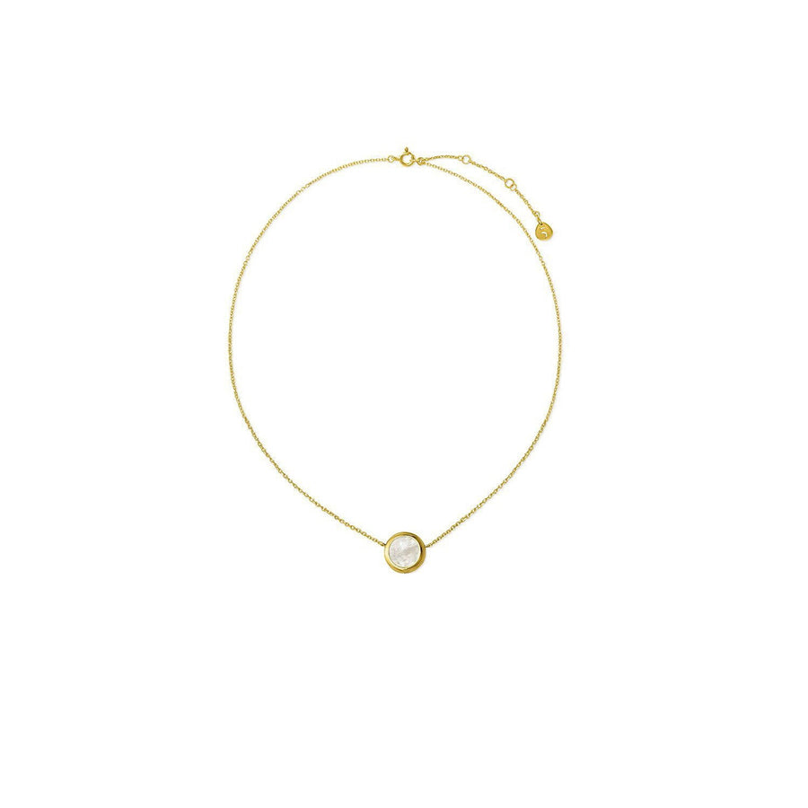 The Enriched Selene Small 18K Gold Plated Silver 925° Necklace