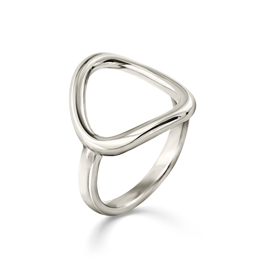 The Essential Forms Irregular Silver 925° Ring