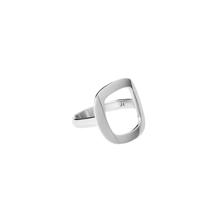 The Essential Forms Square Silver 925° Ring