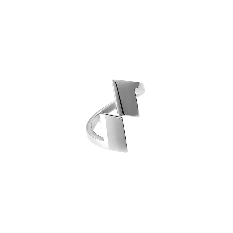 The Essential Forms Parallelograms Silver 925° Ring