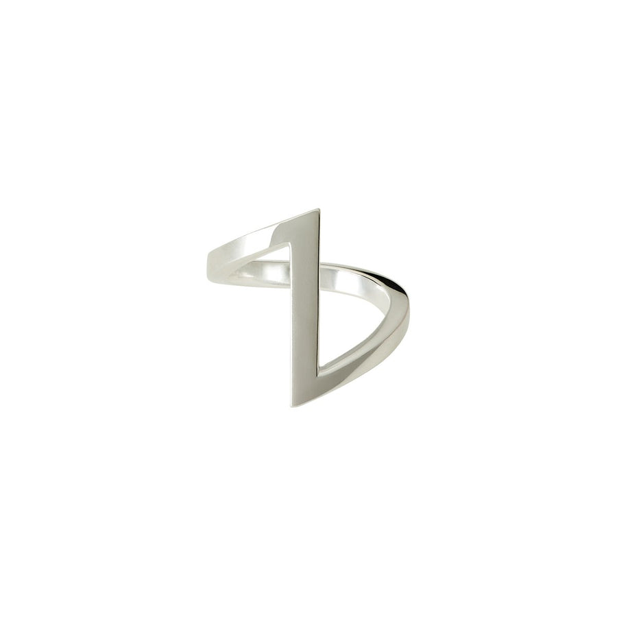 The Essential Forms ZigZag Silver 925° Ring