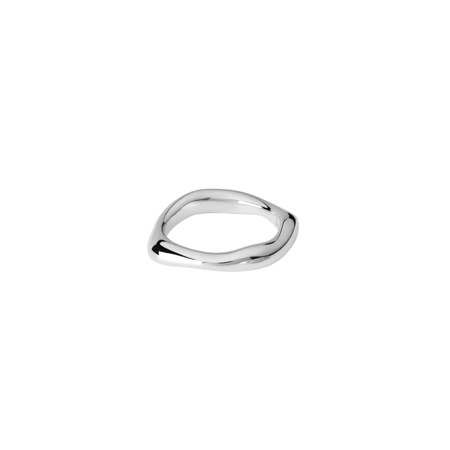 The Essential Forms Irregular Triplet B Silver 925° Ring