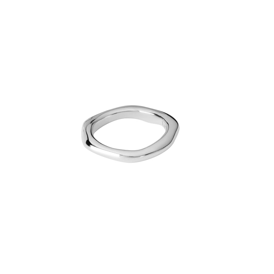 The Essential Forms Irregular Triplet C Silver 925° Ring