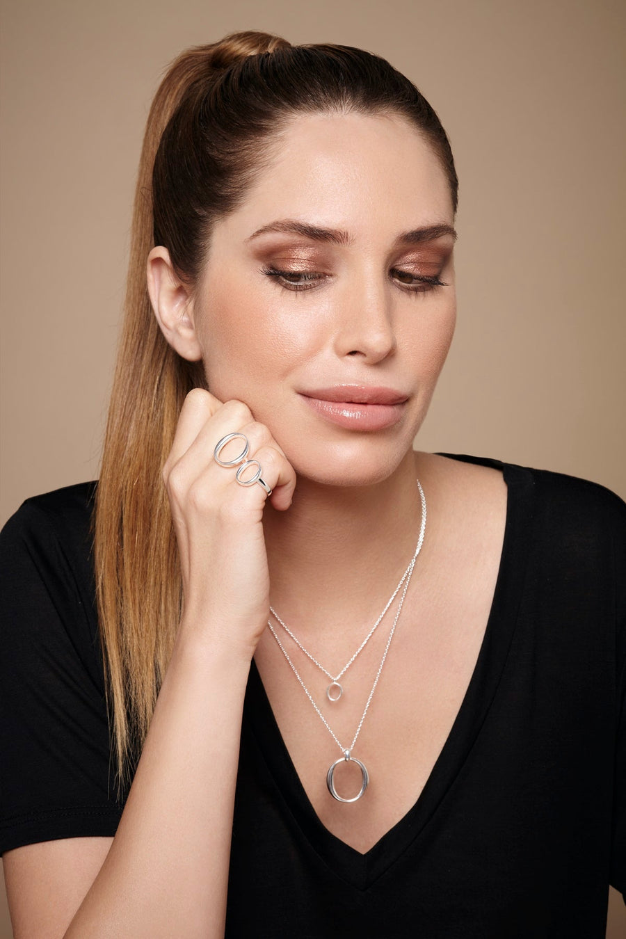 The Essential Omicron Chevalier Silver 925° Ring
