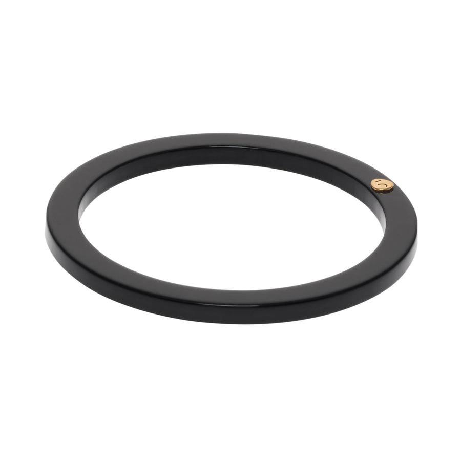 The Eclectic Bangle Black Bracelet