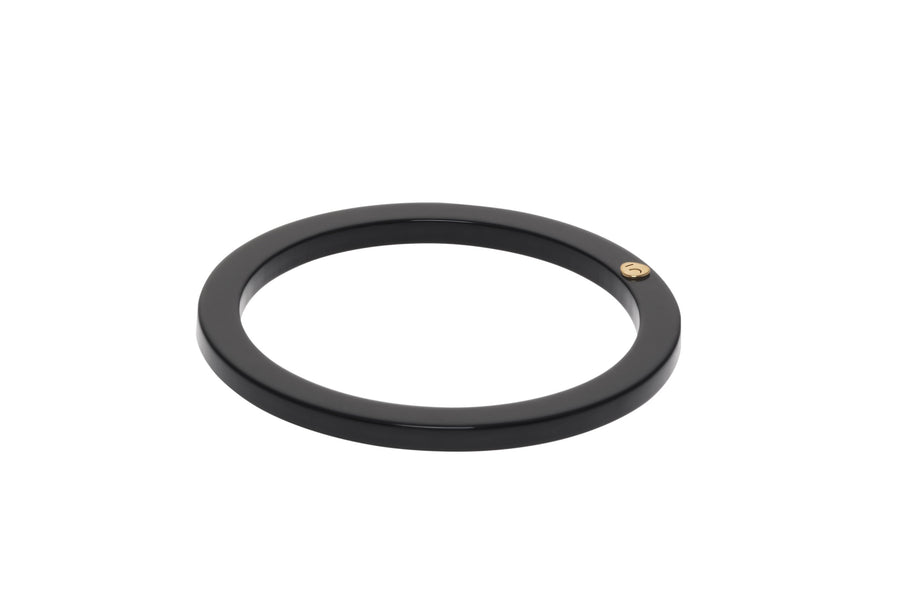 The Eclectic Bangle Black Bracelet