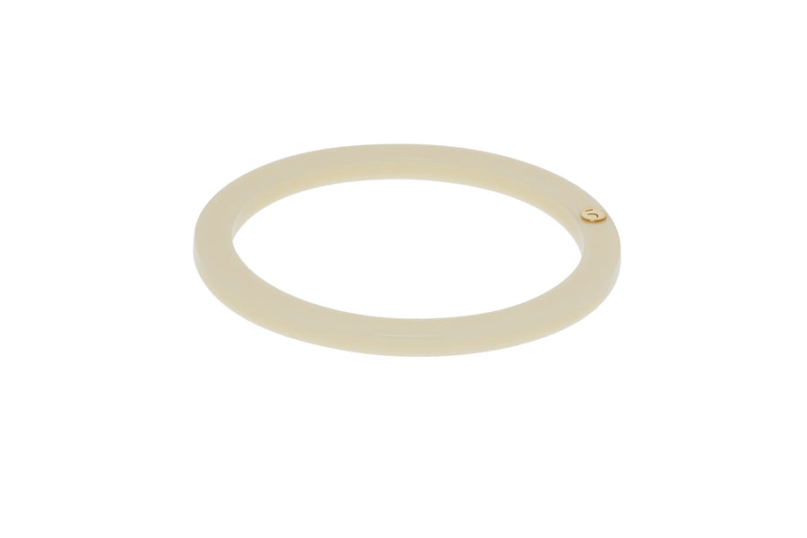 The Eclectic Bangle Ivory Bracelet